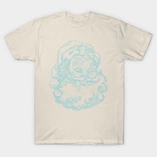 Santa Unpainted Paint-By_Number T-Shirt